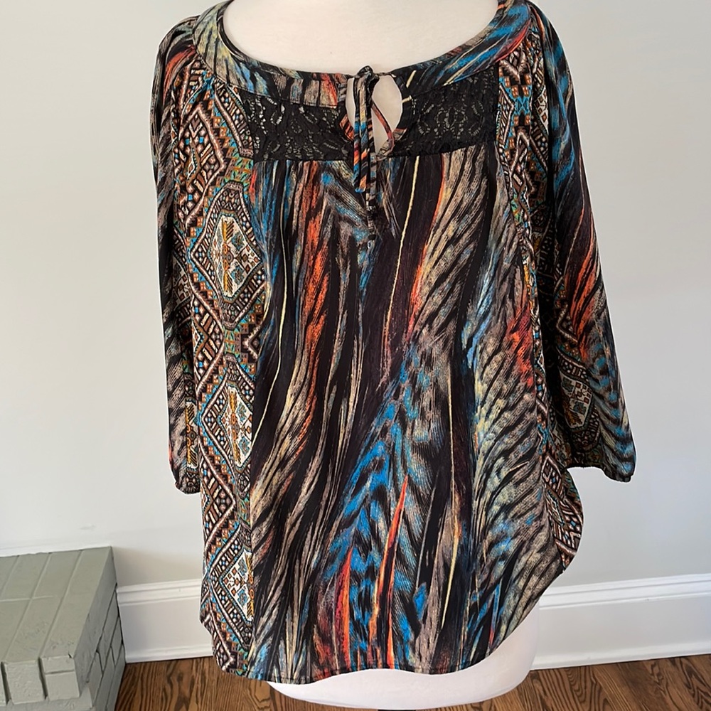 Multicolor ladies top